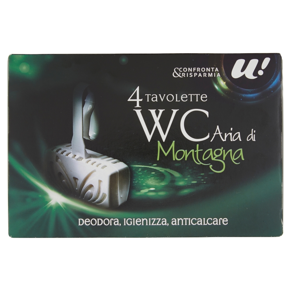 4 TAVOLETTE WC ARIA DI MONTAGNA U! Confronta&Risparmia
